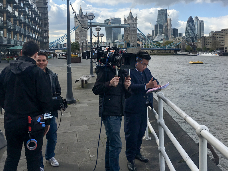 FILMING IN LONDON & THE UK Flashlight TV